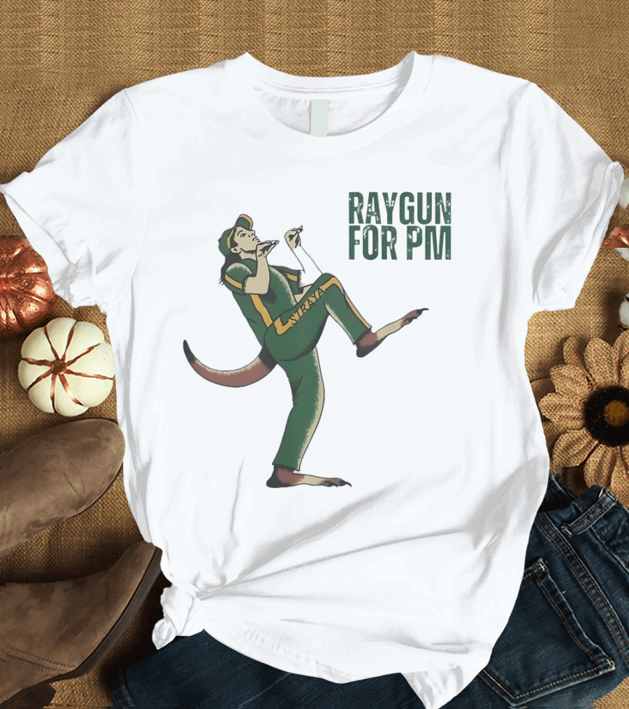 RAYGUN FOR PM Cricketer Playing Instrument T-Shirt
