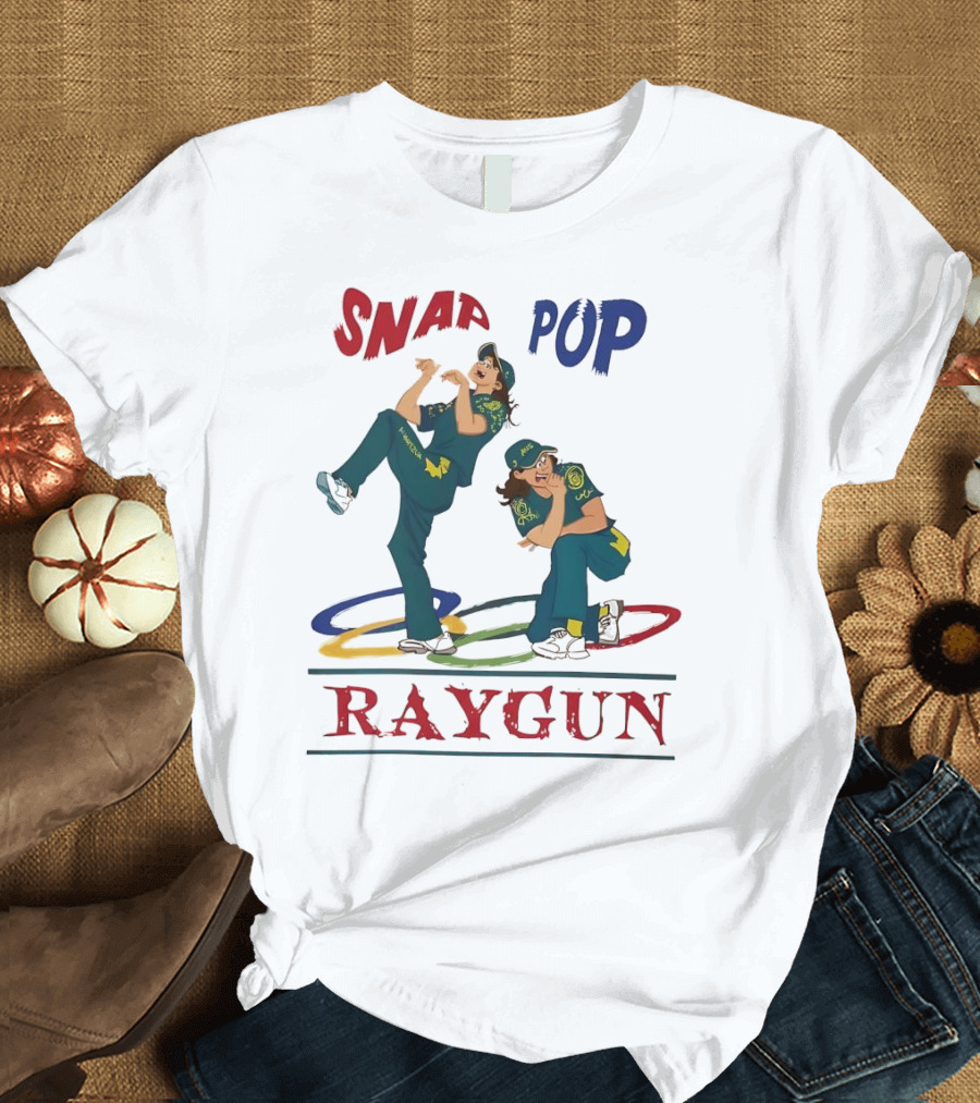 RAYGUN Snap Pop Breakdancer Olympic Paris T-Shirt