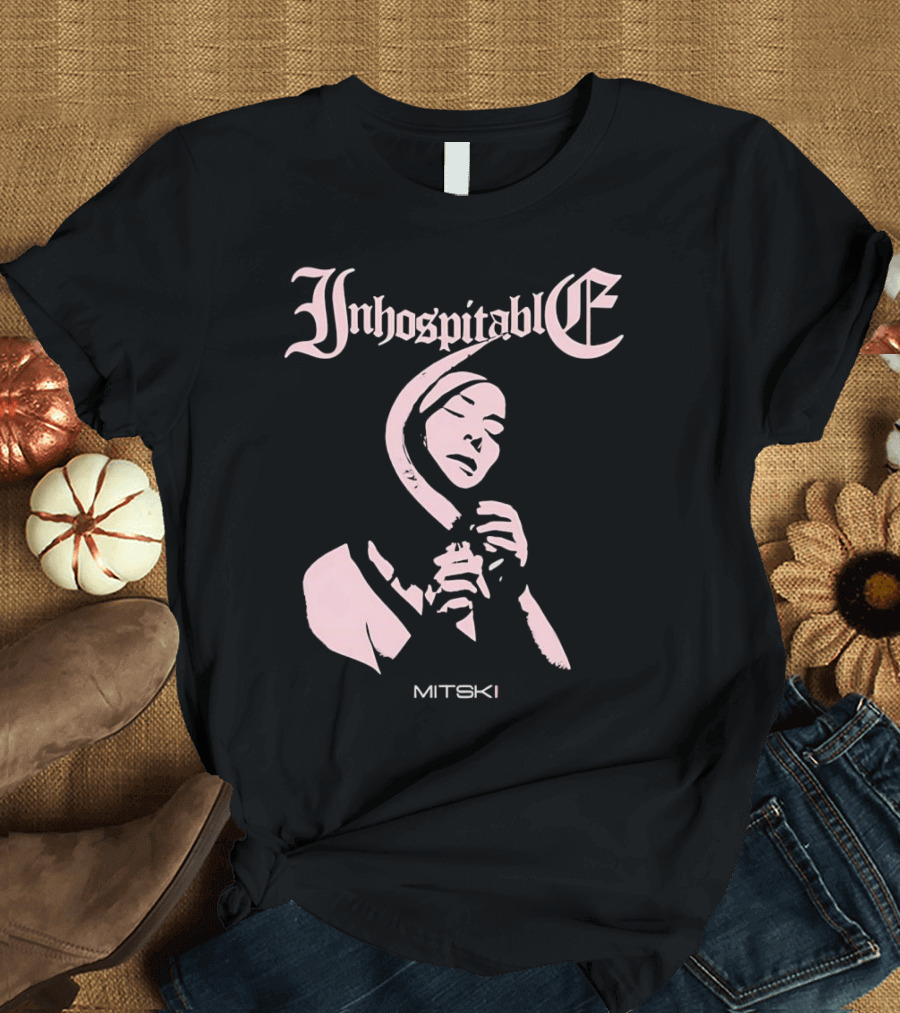 Inhospitable Mitski Gothic T-Shirt