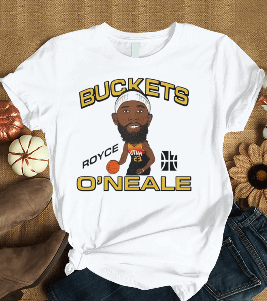 Buckets O'Neale Royce Utah T-Shirt