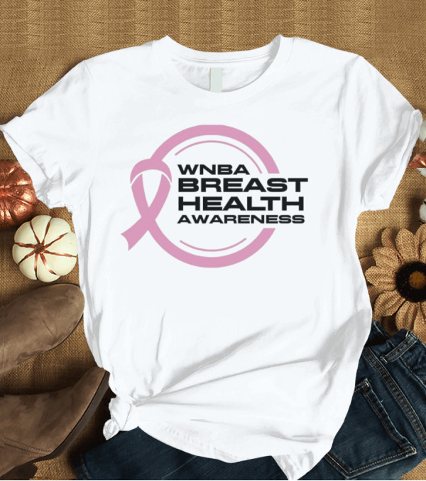 T-Shirt: Caitlin Clark WNBA Breast Health Awareness Pink Ribbon T-Shirt Caitlin Clark WNBA Breast Health Awareness Pink Ribbon T-Shirt