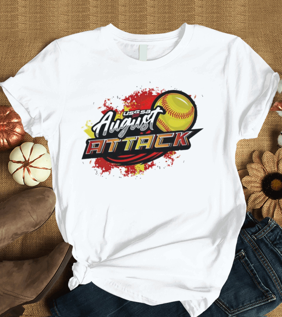 USSSA Kentucky Fast Pitch August Attack 2024 Softball T-Shirt