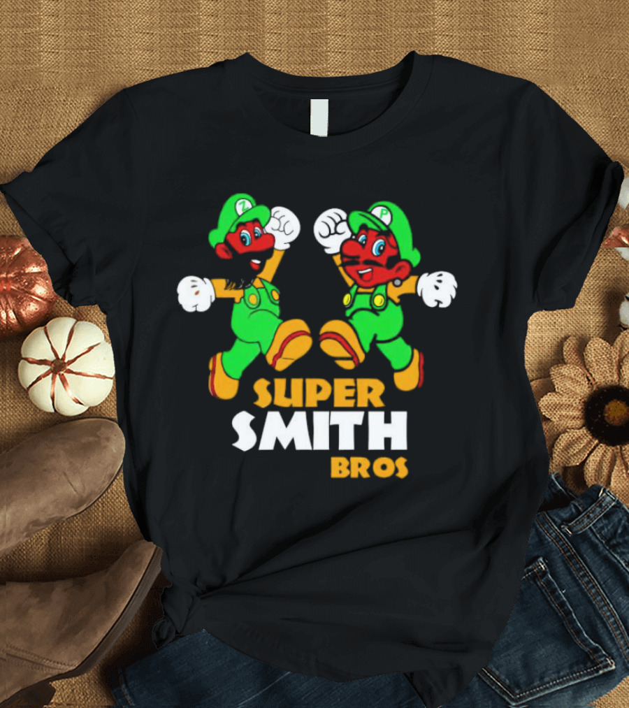 Super Smith Bros Mario Luigi T-Shirt