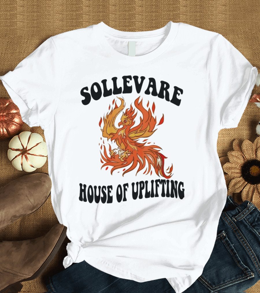Sollevare House of Uplifting Phoenix Flame T-Shirt