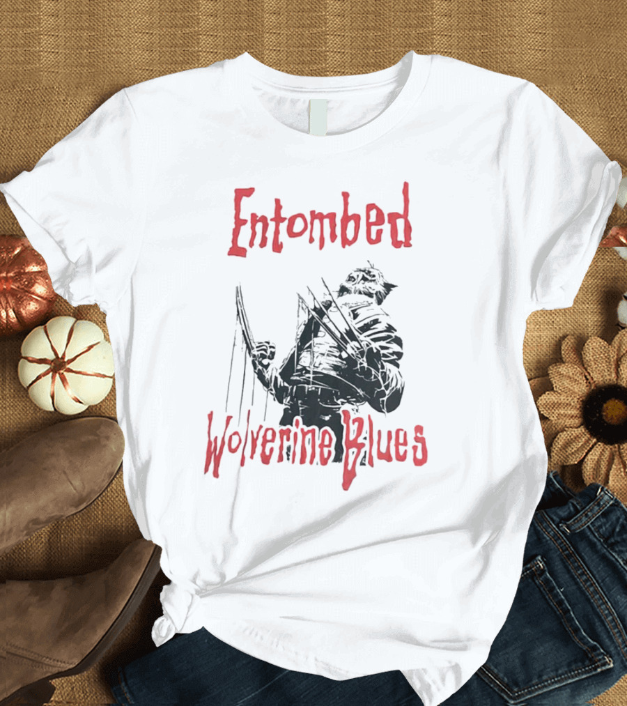 Entombed Wolverine Blues Album Cover T-Shirt
