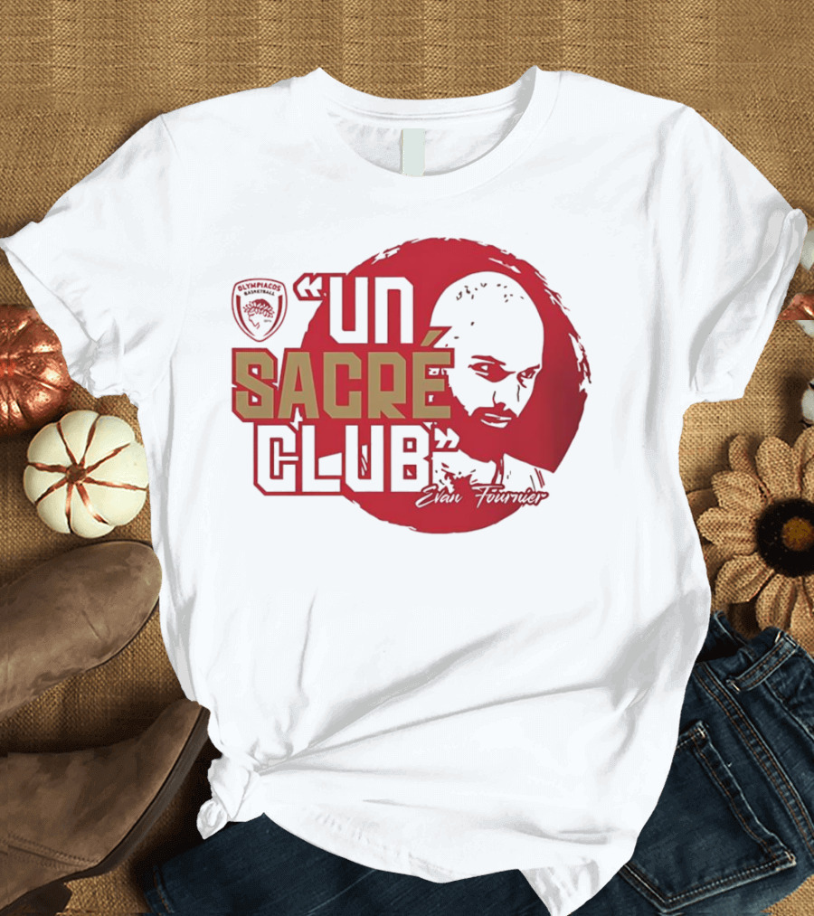 Olympique Asnières Un Sacré Club Evan Fournier T-Shirt