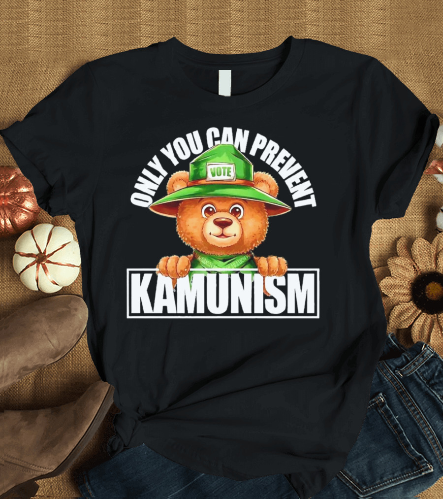Only You Can Prevent Kamunism Bear Vote Hat T-Shirt