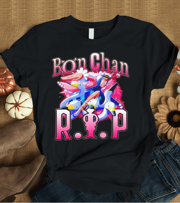 T-Shirt: Bon Chan R.I.P Iconic Character T-Shirt Bon Chan R.I.P Iconic Character T-Shirt