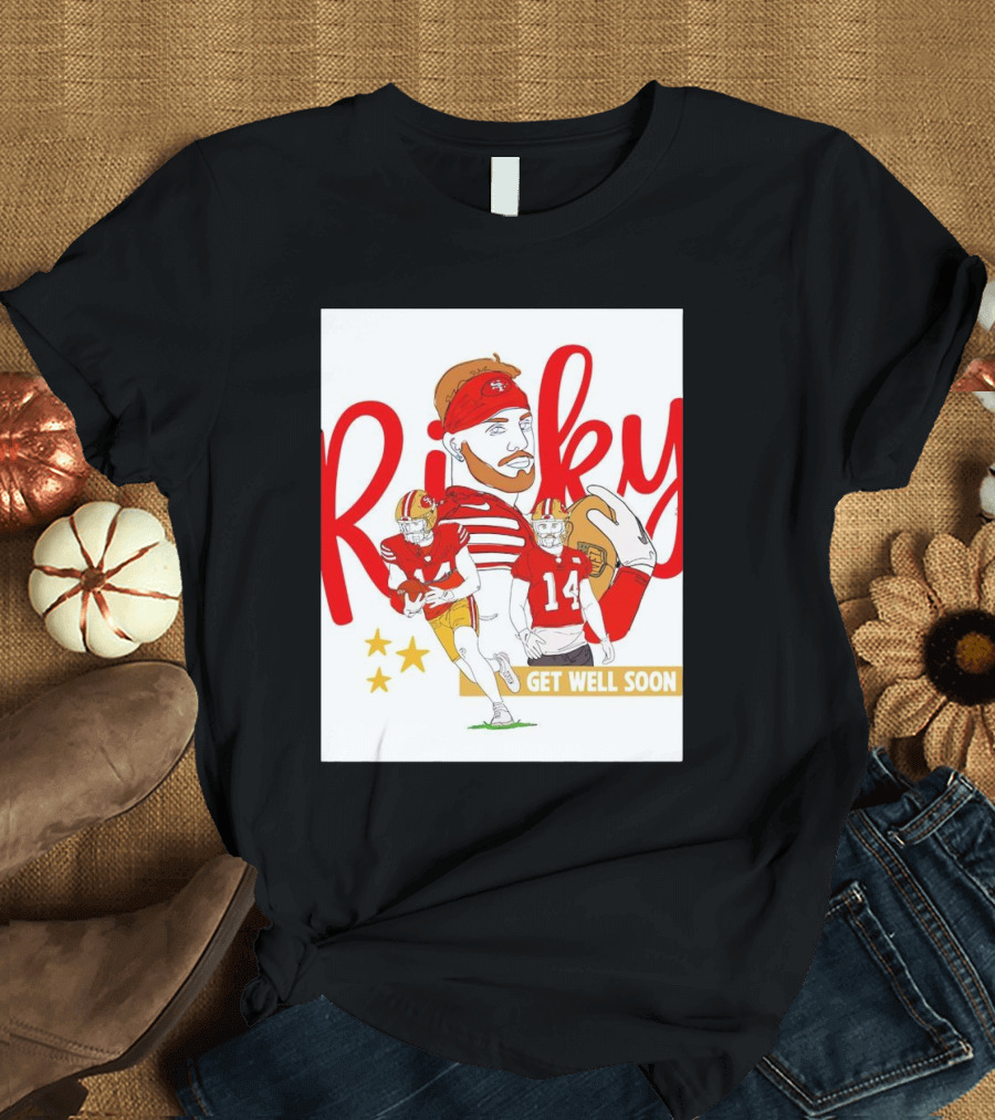 Ricky Pearsall San Francisco 49ers Get Well Soon Football T-Shirt