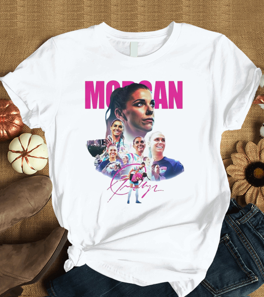 Thank You Alex Morgan 13 3x Concacaf Champion Soccer Legacy T-Shirt