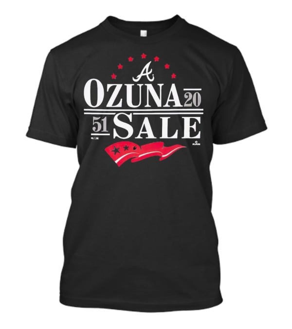 Atlanta Braves Ozuna 51 Sale T-Shirt