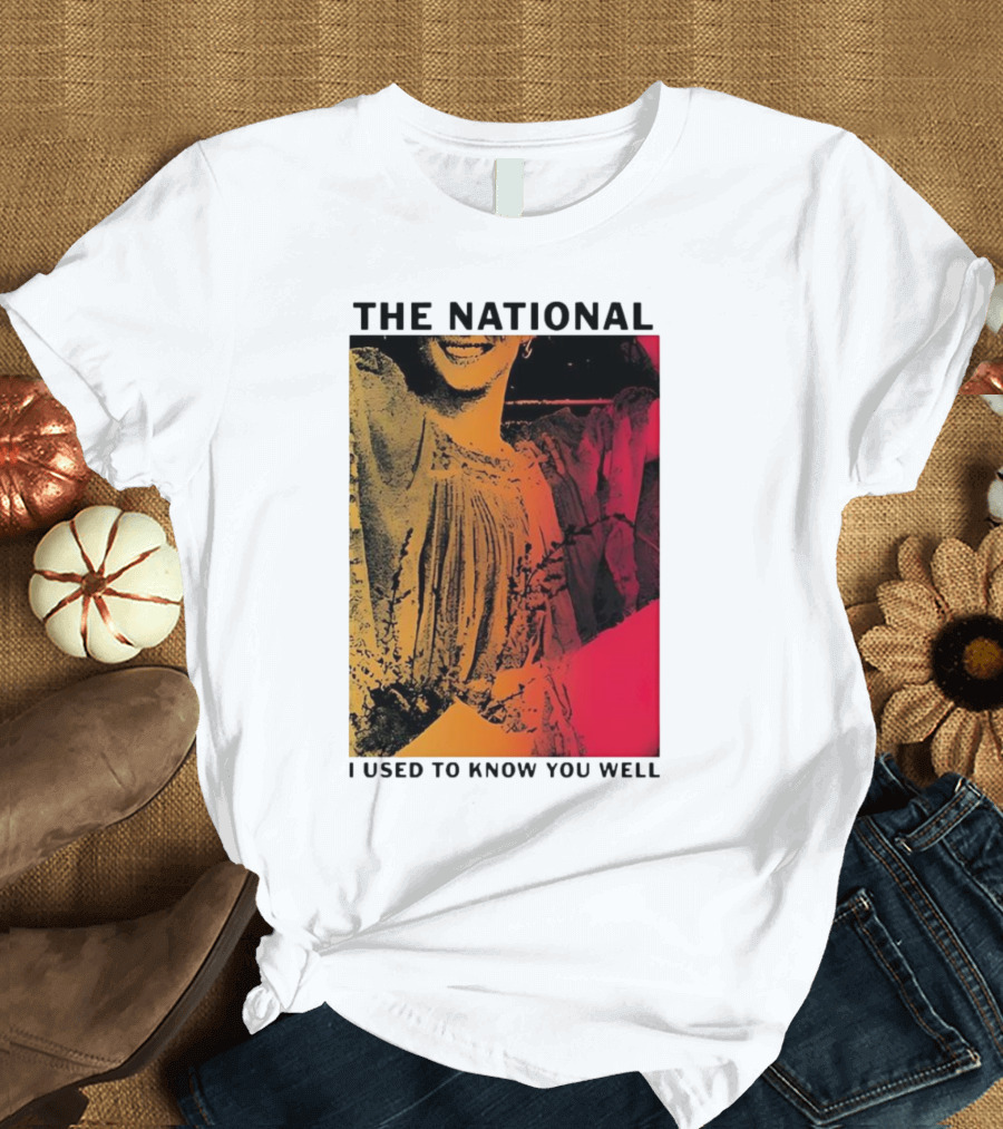 The National I Used To Know You Well Vibrant Artistic T-Shirt