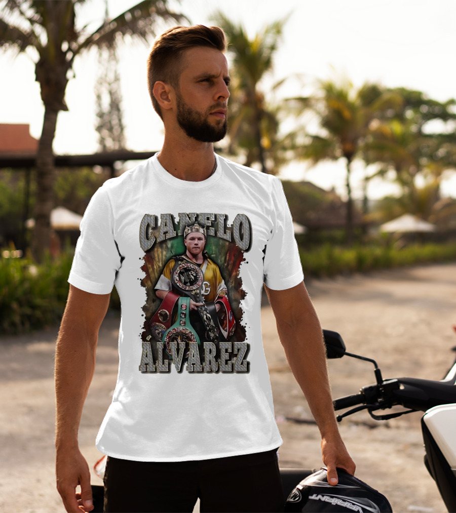 Canelo Alvarez Champion Boxing Titles Crown T-Shirt