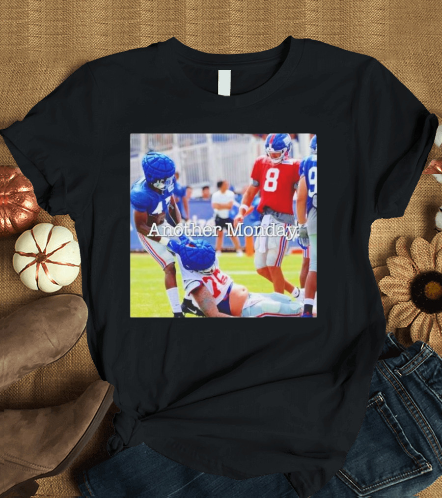 The Giants Season In A Nutshell Another Monday Football Humor T-Shirt