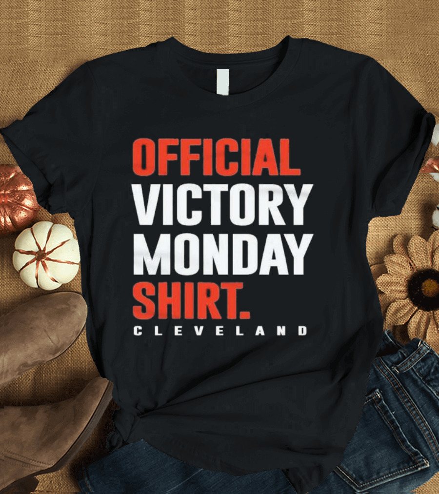 Cleveland Official Victory Monday T-Shirt