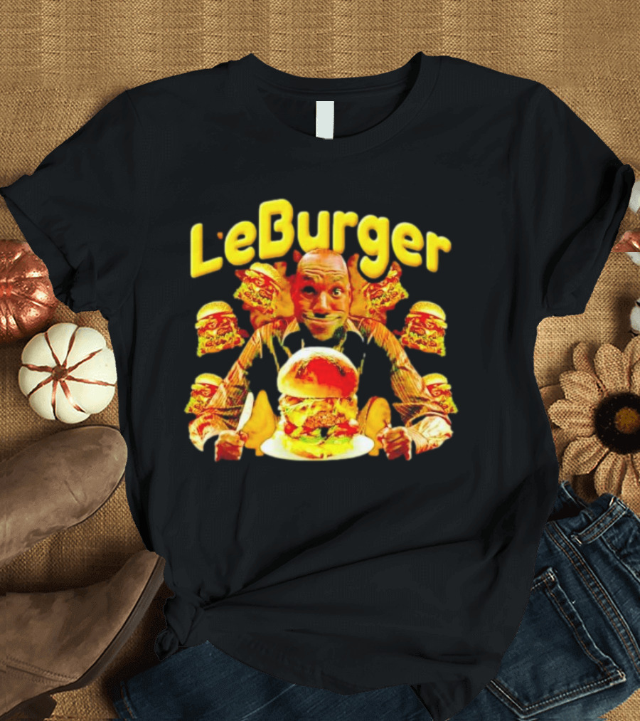 LeBurger LeBron James Burgers Multicolor Kings T-Shirt