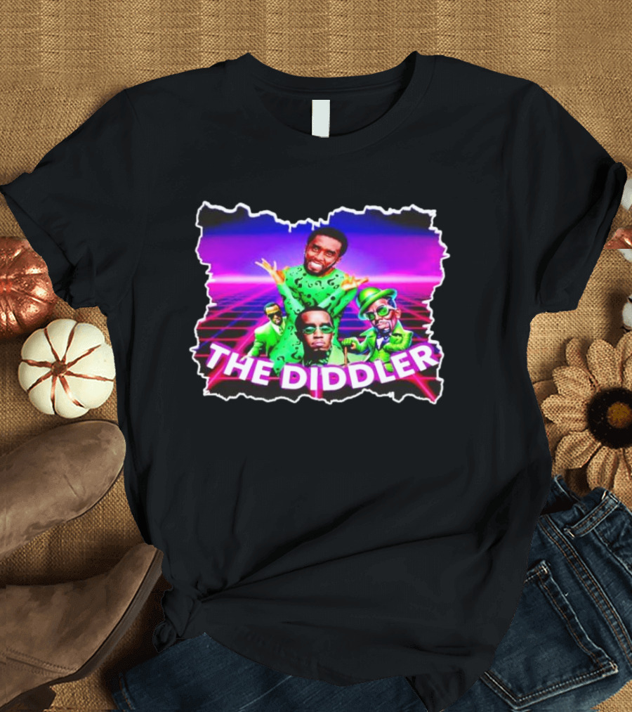 The Diddler Neon Riddler T-Shirt