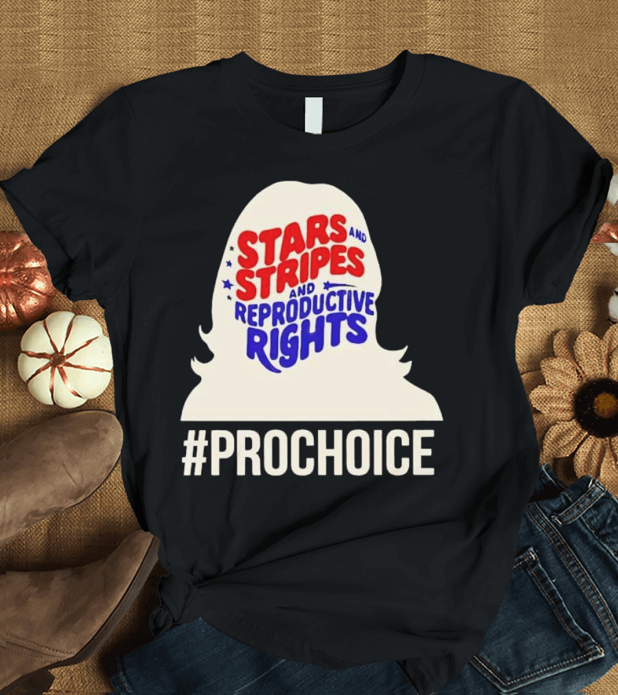 Stars and Stripes and Reproductive Rights #ProChoice T-Shirt