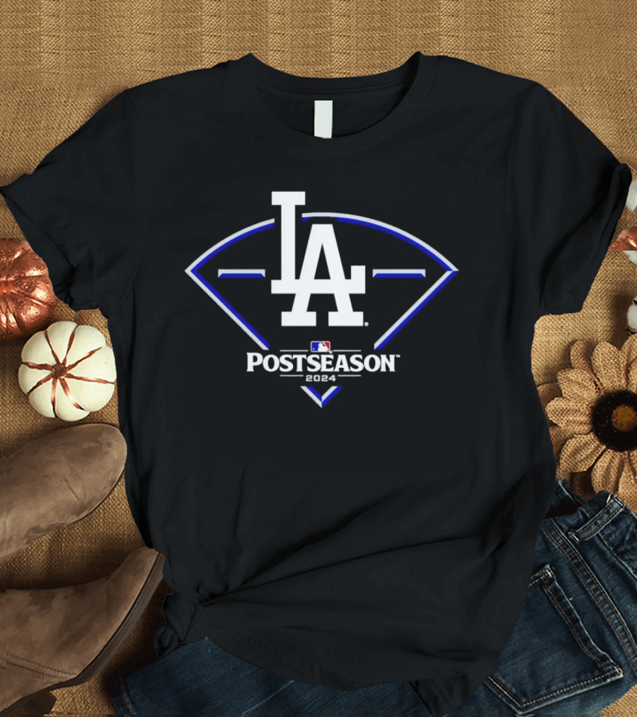LA Dodgers 2024 MLB Postseason T-Shirt
