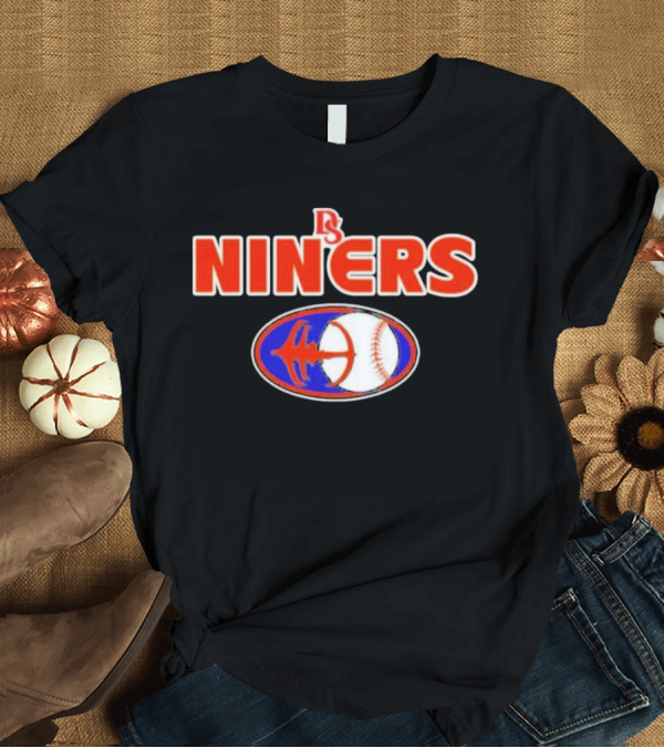 T-Shirt: DS Niners Baseball Sports Team Emblem T-Shirt DS Niners Baseball Sports Team Emblem T-Shirt