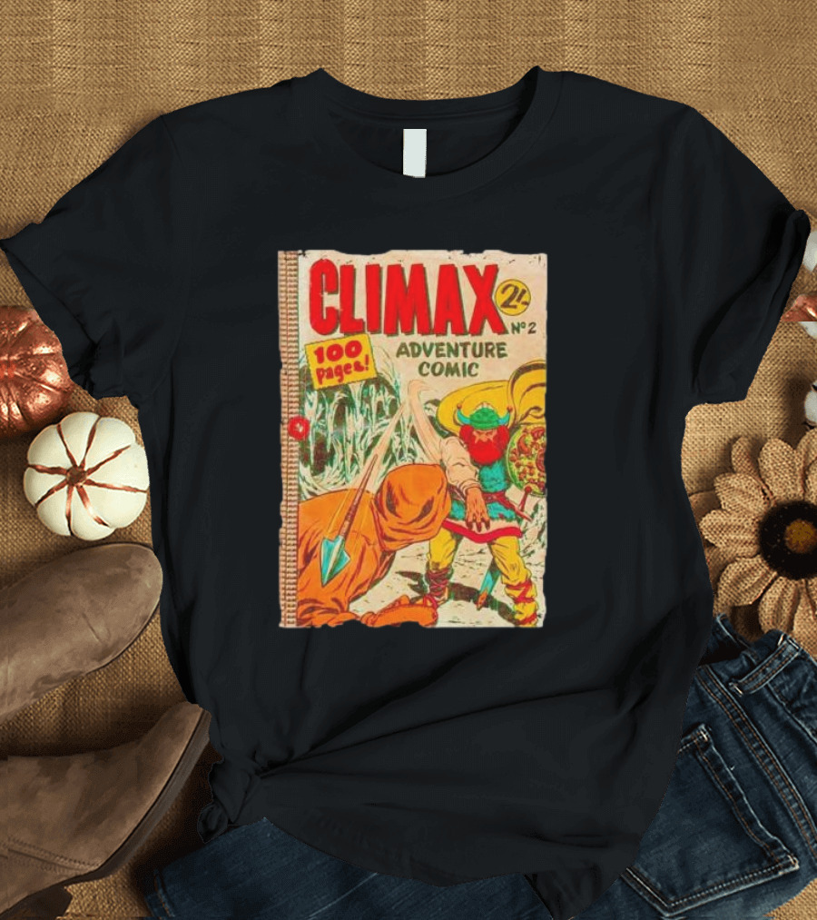 CLIMAX No. 2 100 Pages Adventure Comic 24¢ T-Shirt