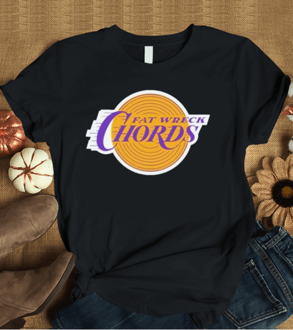 T-Shirt: Fat Wreck Chords Los Angeles Lakers Parody San Pedro T-Shirt Fat Wreck Chords Los Angeles Lakers Parody San Pedro T-Shirt