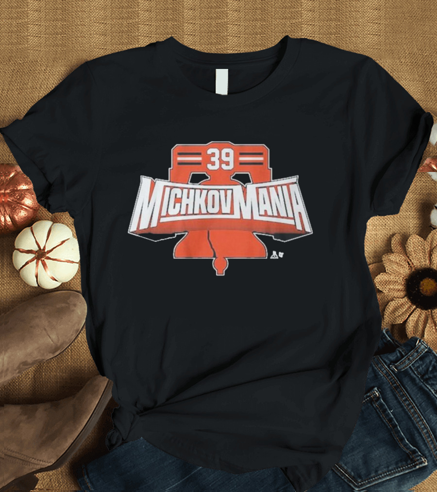 Matvei Michkov Mania 39 Liberty Bell T-Shirt