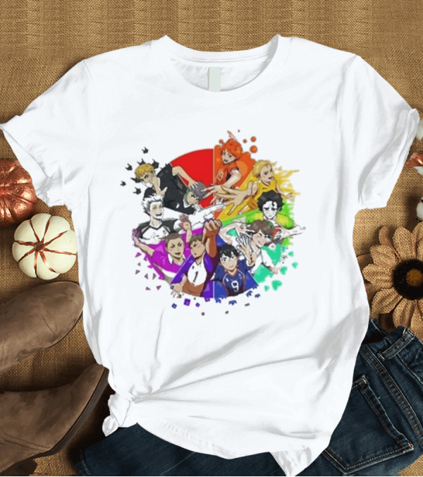 T-Shirt: Haikyuu Happy Birthday to the Miya Twins Volleyball Team T-Shirt Haikyuu Happy Birthday to the Miya Twins Volleyball Team T-Shirt