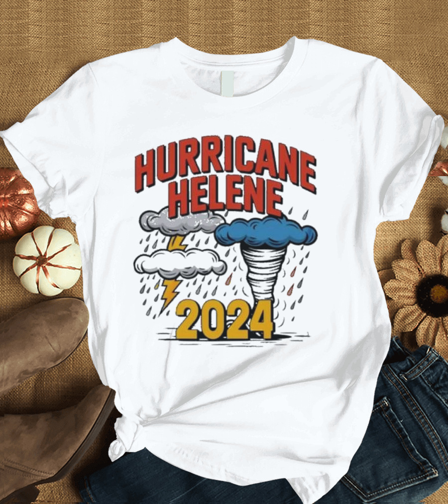 Hurricane Helene 2024 I Survived Helene T-Shirt