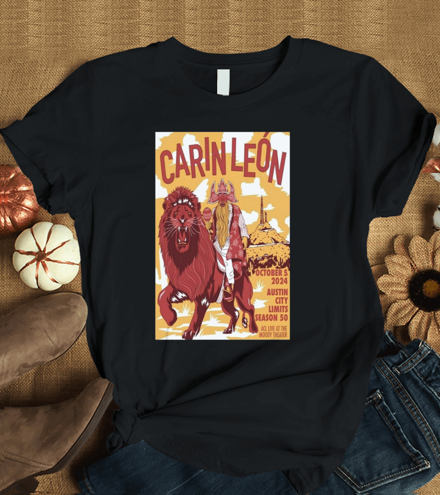Carin León Austin City Limits Season 50 October 5 2024 ACL Live at The Moody Theater T-Shirt