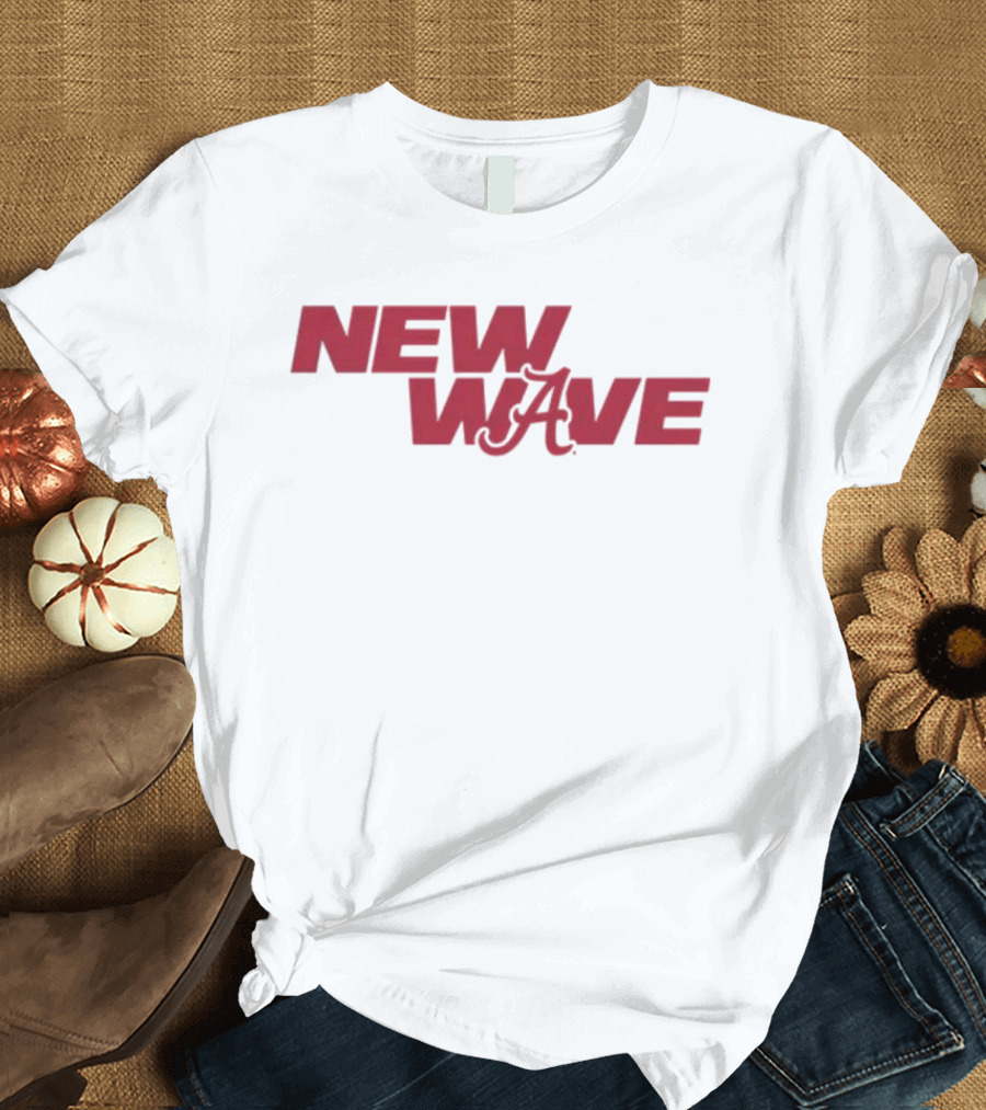 New Wave Alabama Crimson Tide Podcast T-Shirt