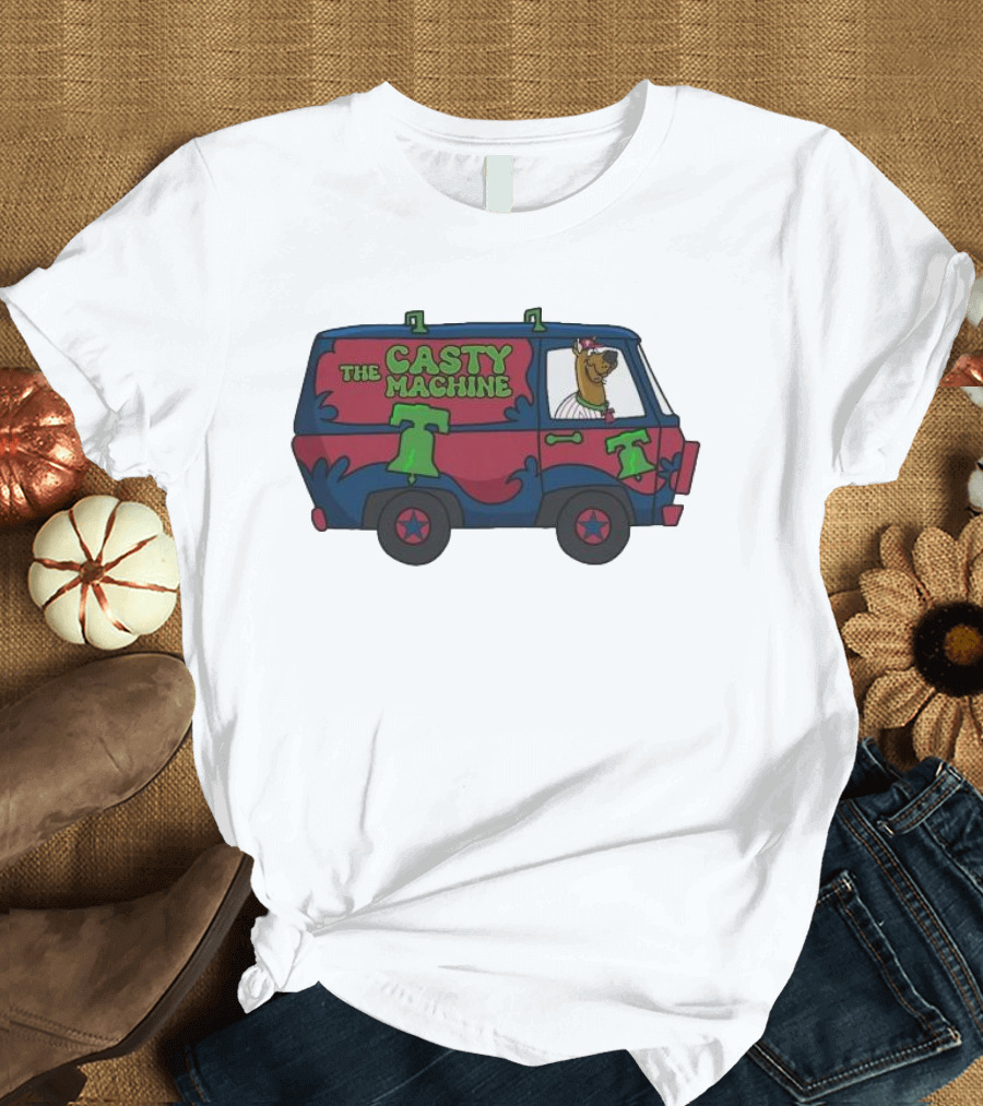 The Casty Machine Phillies Van Bell Dog T-Shirt