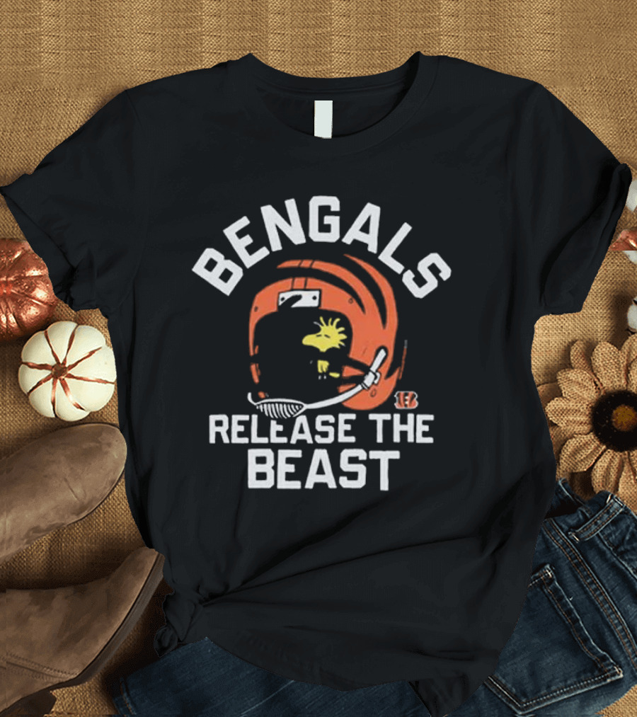 Youth Bengals Release The Beast Peanuts Collaboration T-Shirt