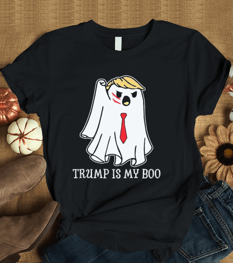Trump Is My Boo Ghost Halloween T-Shirt