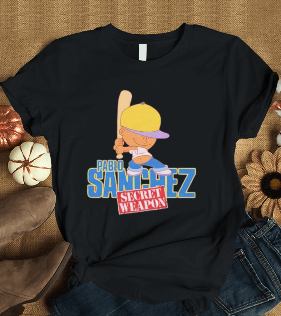 Pablo Sanchez Secret Weapon Backyard Baseball T-Shirt