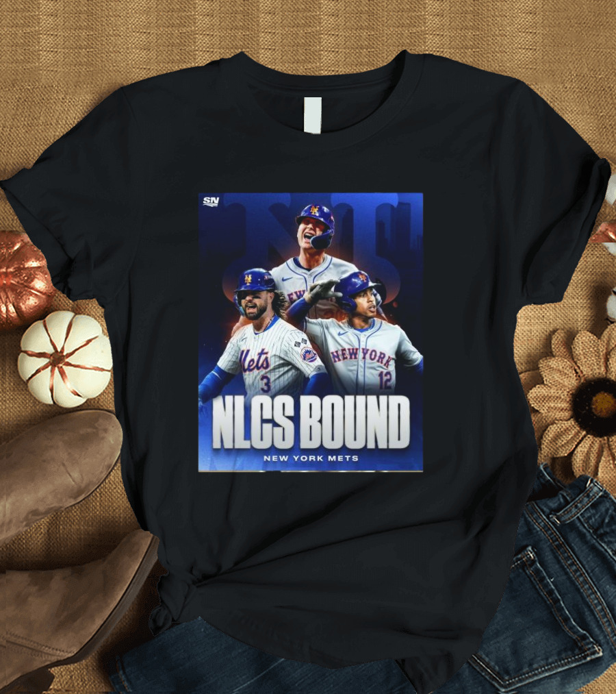 New York Mets NLCS Bound Excitement T-Shirt