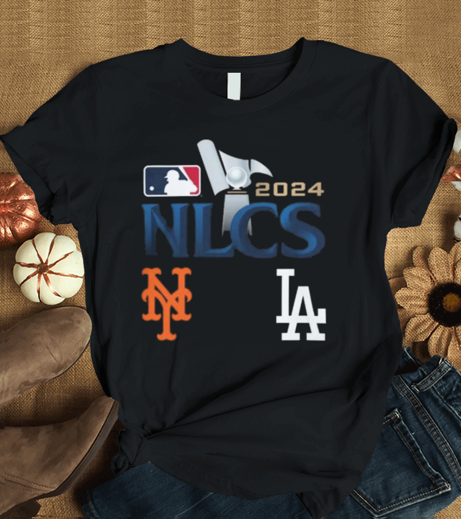 Ny Mets Vs LA Dodgers 2024 NLCS MLB Showdown T-Shirt