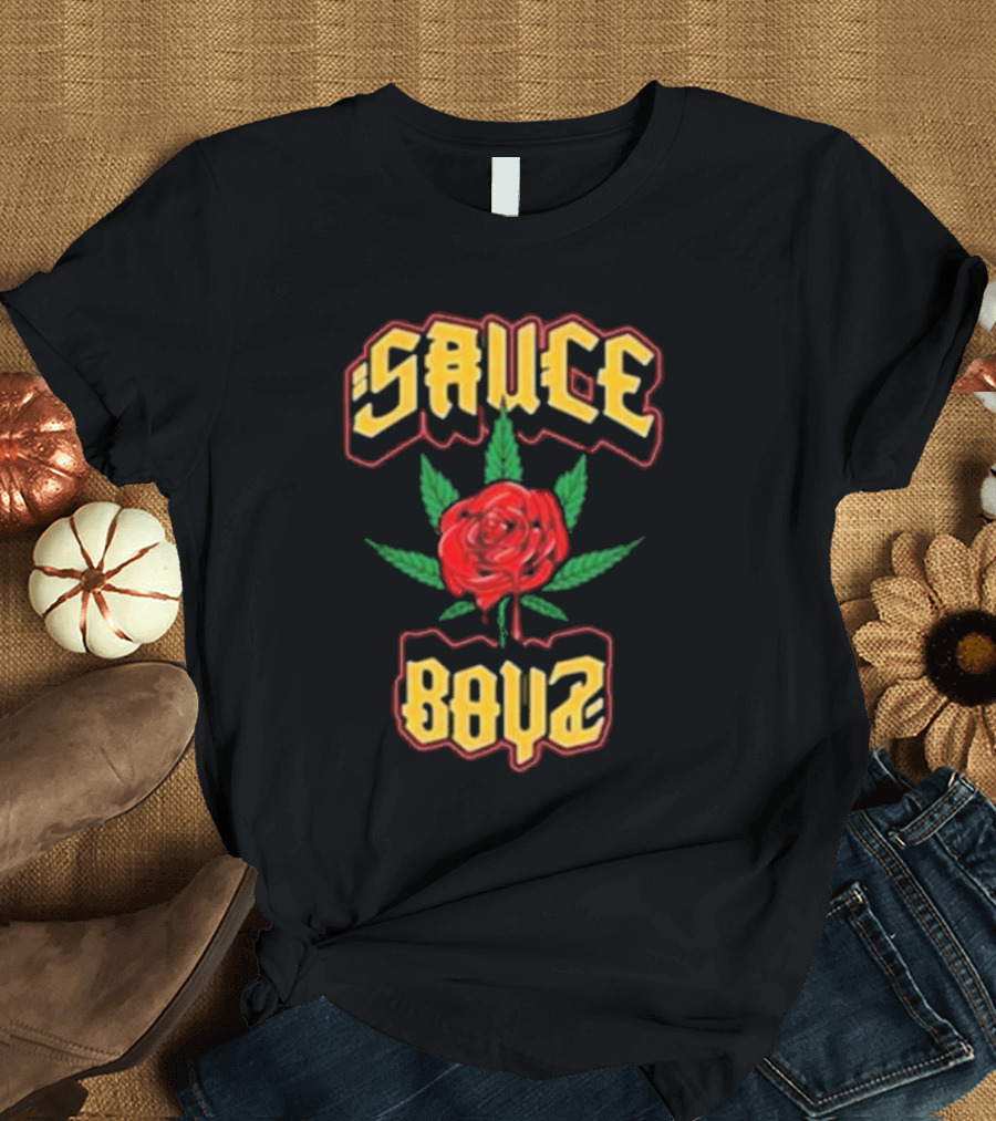 Sauce Boyz Rose Eladio Carrión Merch T-Shirt