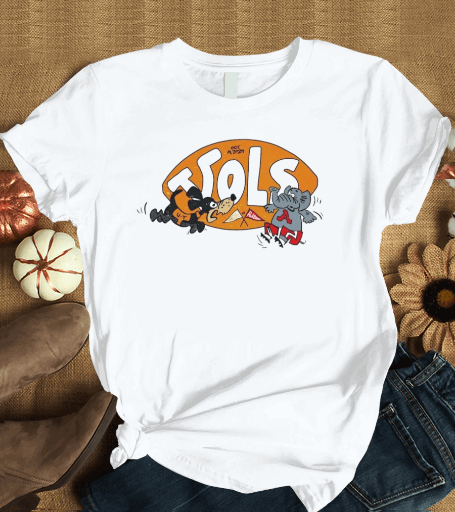 Oct 19 2024 Vols UT Dogs vs Alabama Elephant T-Shirt