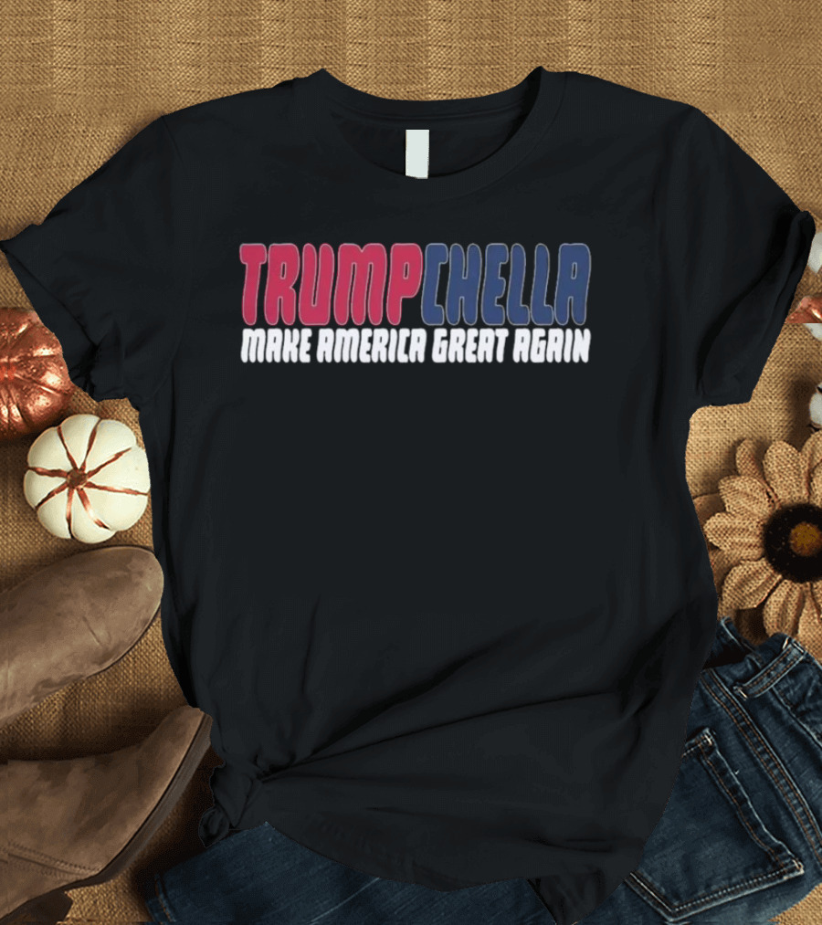 Trump 2024 Trumpchella Make America Great Again Coachella Rally California USA Right Vote MAGA 47 T-Shirt