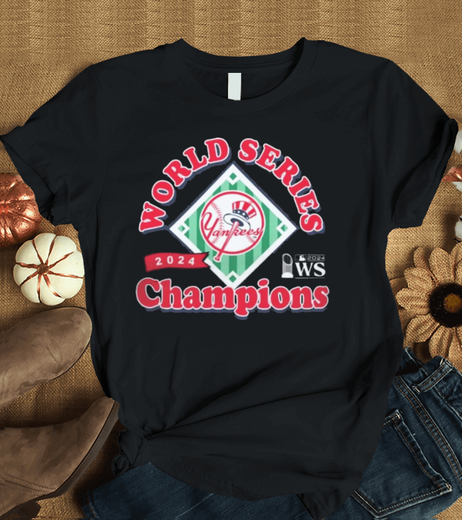 World Series Champions Yankees 2024 WS T-Shirt