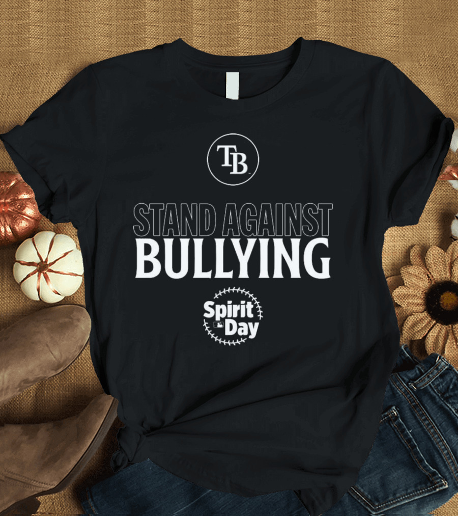 TB Stand Against Bullying Spirit Day Tampa Bay Rays T-Shirt