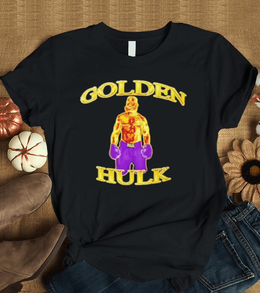 Golden Hulk Boxing Champion Ariel Perez T-Shirt