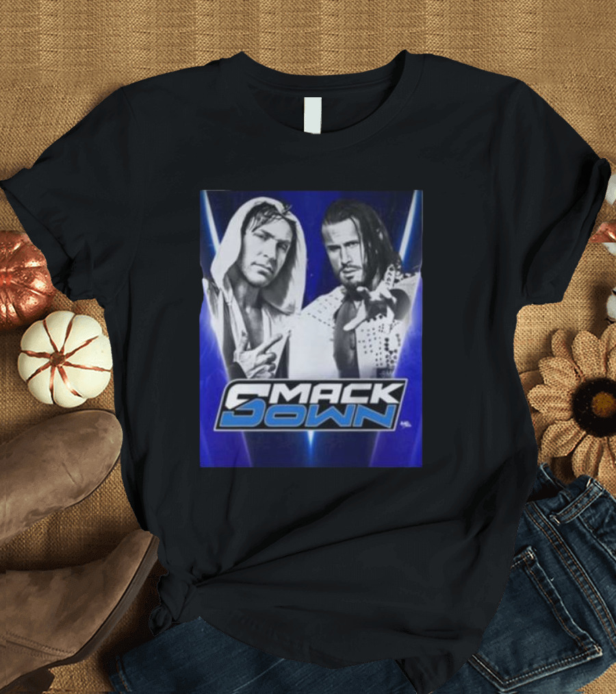 SmackDown Chris Sabin Alex Shelley Wrestling Duo T-Shirt