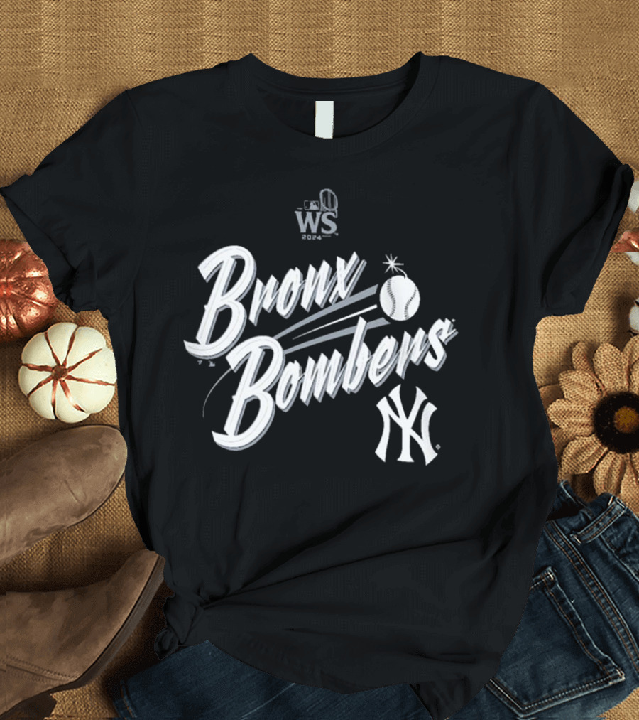 Bronx Bombers WS 2024 MLB New York Yankees American League Champions T-Shirt
