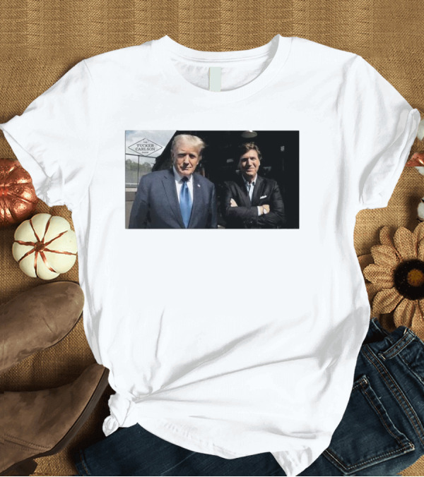 T-Shirt: Tucker Carlson Trump Interview T-Shirt Tucker Carlson Trump Interview T-Shirt