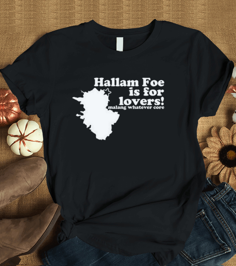 Hallam Foe Is for Lovers Malang Whatever Core Map Star T-Shirt