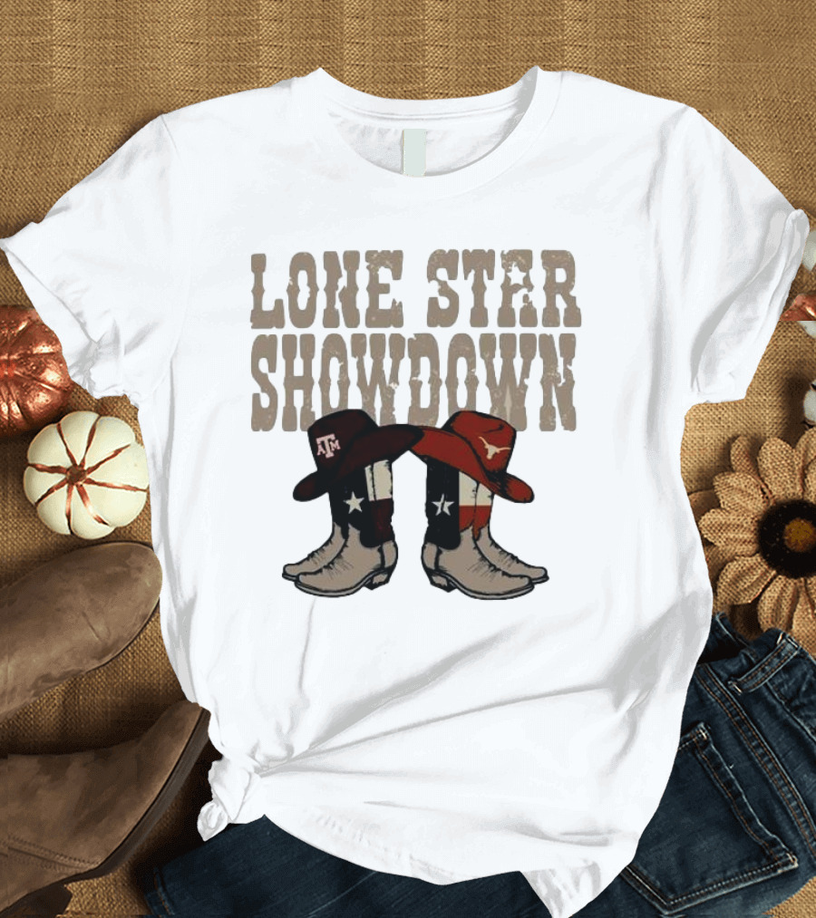 Lone Star Showdown Texas A&M Aggies Vs Texas Longhorns T-Shirt