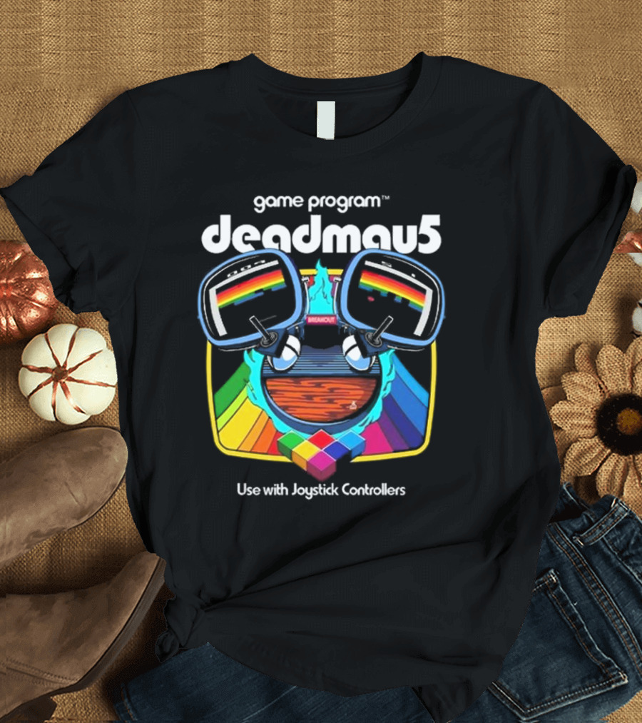 Game Program Deadmau5 Breakout Use with Joystick Controllers T-Shirt