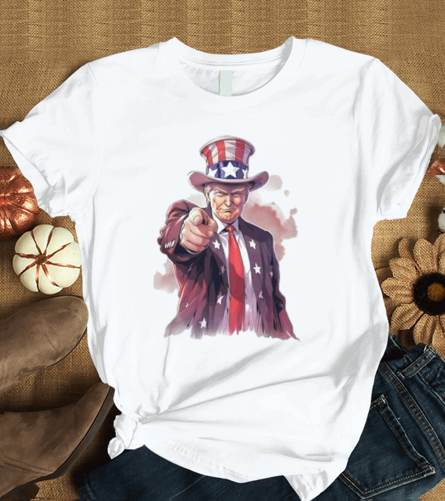 Uncle Trump President 47th 2024 American Patriotic T-Shirt
